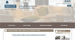 Desktop Screenshot of decorlookalikes.com